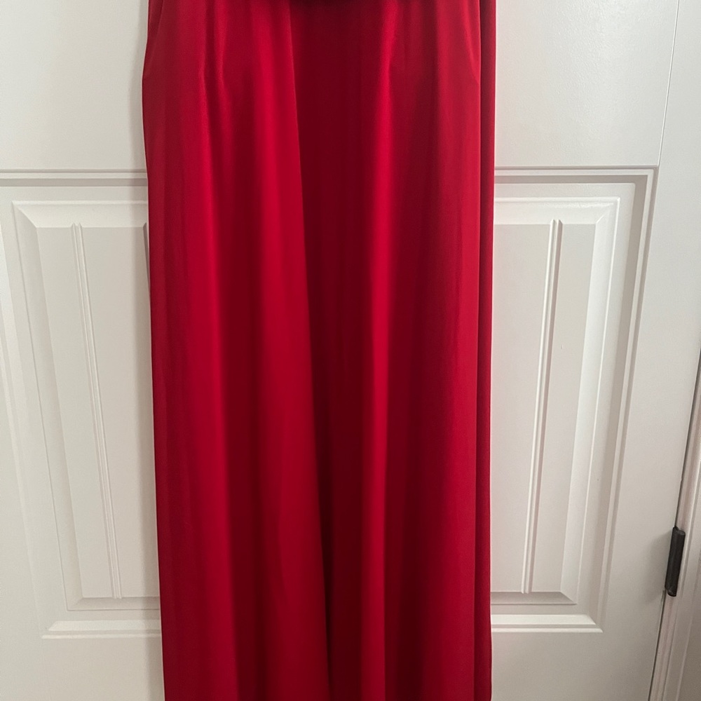 Night Way Collections Red Evening Gown - Picture 3 of 14